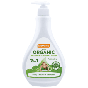 Kupka i šampon za bebe NEVENA baby organic 2in1 400ml slide slika