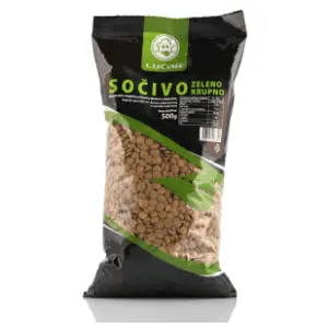 LUČAR zeleno sočivo krupno 500g slide slika