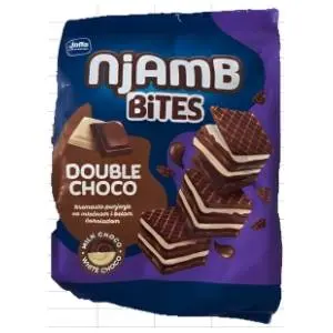 Napolitanke JAFFA Njamb double choco 150g slide slika