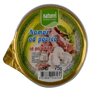 NATUREL namaz od povrća sa pečurkama 75g slide slika