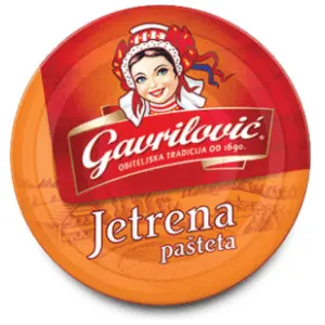 Pašteta GAVRILOVIĆ jetrena 100g slide slika