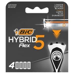 Patrone BIC flex5 hybrid 4kom slide slika