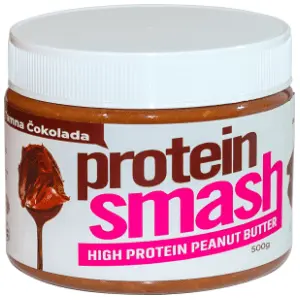 Kikiriki puter PROTEIN SMASH tamna čokolada 500g slide slika