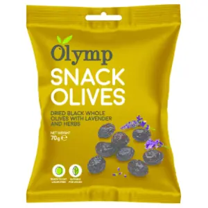 OLYMP sušene masline sa lavandom snack 70g slide slika