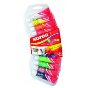 Tempere KORES 12ml 12kom slide slika