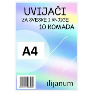 Uvijači za sveske i knjige A4 ILIJANUM 10kom slide slika
