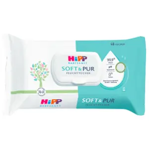 Vlažne maramice HIPP soft & pure 48kom slide slika