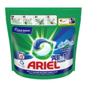 ARIEL PODS Mountain spring kapsule za veš 43kom slide slika