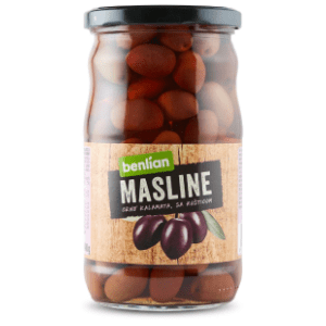 BENLIAN crne kalamata masline sa košticom 700g slide slika