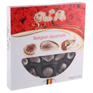 Bombonjera PERLE D'OR školjke 195g slide slika