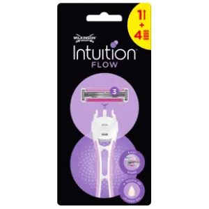 Brijač WILKINSON intuition flow 3 hybrid 1kom + 4 zamenske glave slide slika