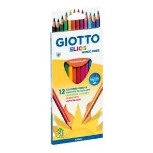 Drvene boje GIOTTO elios trouglaste 12kom slide slika