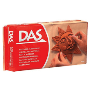 Glinamol DAS masa za modelovanje braon 500g slide slika