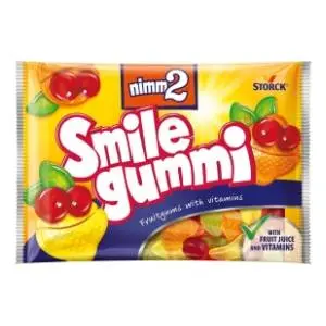 Gumene bombone STORCK Nimm2 smile gummy 100g slide slika