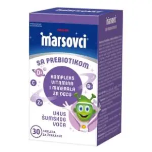 HEMOFARM marsovci dečije tablete sa prebiotikom 30kom slide slika