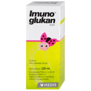 MEDIS Imunoglukan sirup P4H junior sa vitaminom C 120ml slide slika