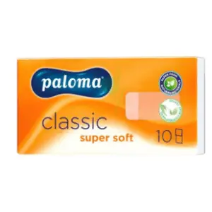 Papirne maramice PALOMA classic 3sloja 10kom slide slika
