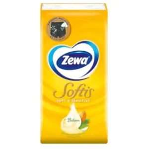 Papirne maramice ZEWA softis sensitive 1kom slide slika