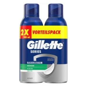 Pena za brijanje GILLETTE series soothing 2x200ml slide slika