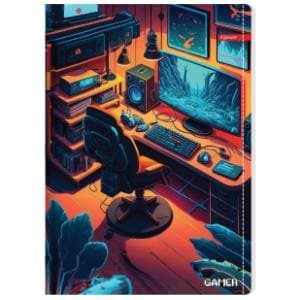 Sveska A4 karo 52lista ILIJANUM gamer 1kom slide slika
