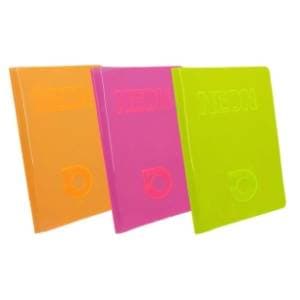 Sveska A4 karo OPTIMUM neon 40lista 1kom slide slika