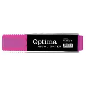 Tekst marker OPTIMA pink 1kom slide slika