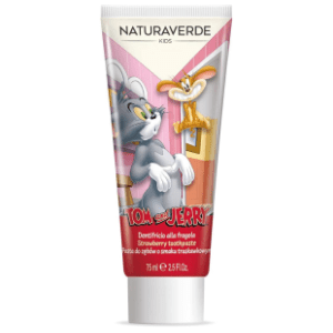 TOM & JERRY dečija pasta za zube jagoda 3+ 75ml slide slika