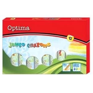 Voštane boje OPTIMA jumbo 12kom slide slika