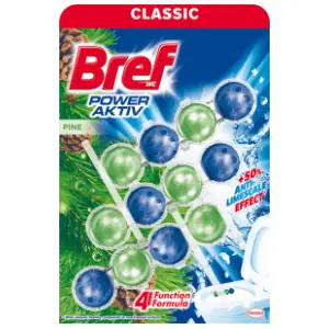 WC osveživač BREF Power aktiv pine 3x50g slide slika