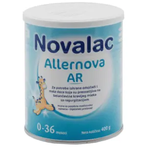 Zamensko mleko NOVALAC Allernova AR 400g slide slika