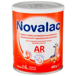 Zamensko mleko NOVALAC AR anti-regurgitaciona formula 400g slide slika