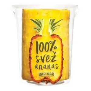 BAR NAR ananas u čaši 525g slide slika