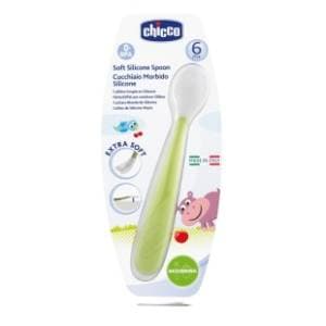 chicco-silikonska-kasika-6m-zelena