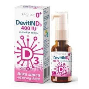 DEVITIN D3 400IU kapi za decu 15ml slide slika
