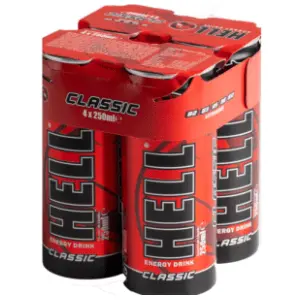 HELL classic 4x250ml slide slika