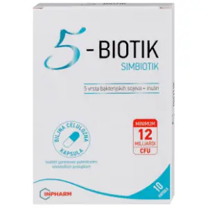 INPHARM 5-biotik kapsule 10kom slide slika