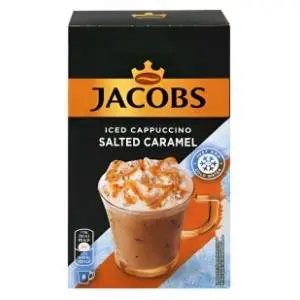 Instant kafa JACOBS iced cappucino salted caramel 8x17,8g slide slika