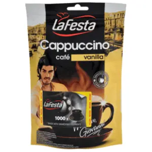 Instant kafa LA FESTA cappuccino vanila 100g slide slika