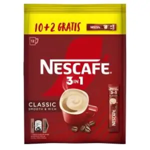 Instant kafa NESCAFE 3in1 classic 15,5g 10+2 gratis slide slika