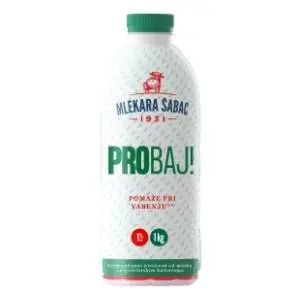 Jogurt MLEKARA ŠABAC Probaj probiotik 1%mm 1kg slide slika