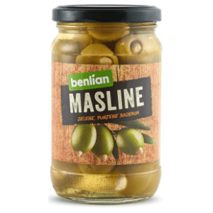 BENLIAN masline sa bademom 360g slide slika