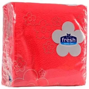 Salvete FRESH crvene 1sloj 60kom slide slika