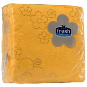 Salvete FRESH žute 1sloj 60kom slide slika