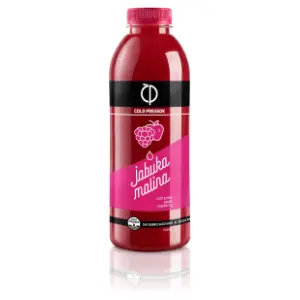 Sok COLD PRESSOK malina jabuka 750ml slide slika