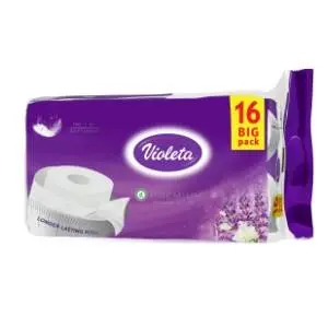 Toalet papir VIOLETA premium lavanda 16kom slide slika