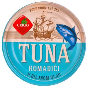 Tunjevina CERIO komadići u ulju 150g slide slika