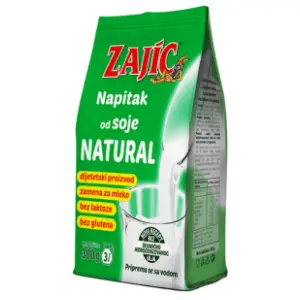 ZAJIĆ sojin napitak u prahu natural 300g slide slika