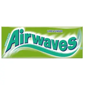 Žvake AIRWAVES lime&ginger 14g slide slika