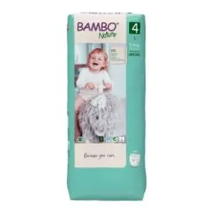 BAMBO pelene nature pants 4 L 40kom slide slika
