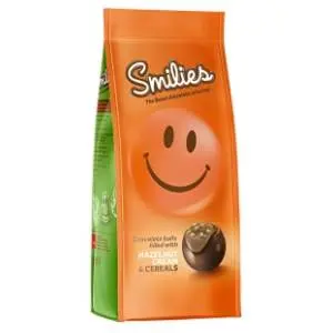 Bombonjera SMILIES crispy hazelnut 120g slide slika